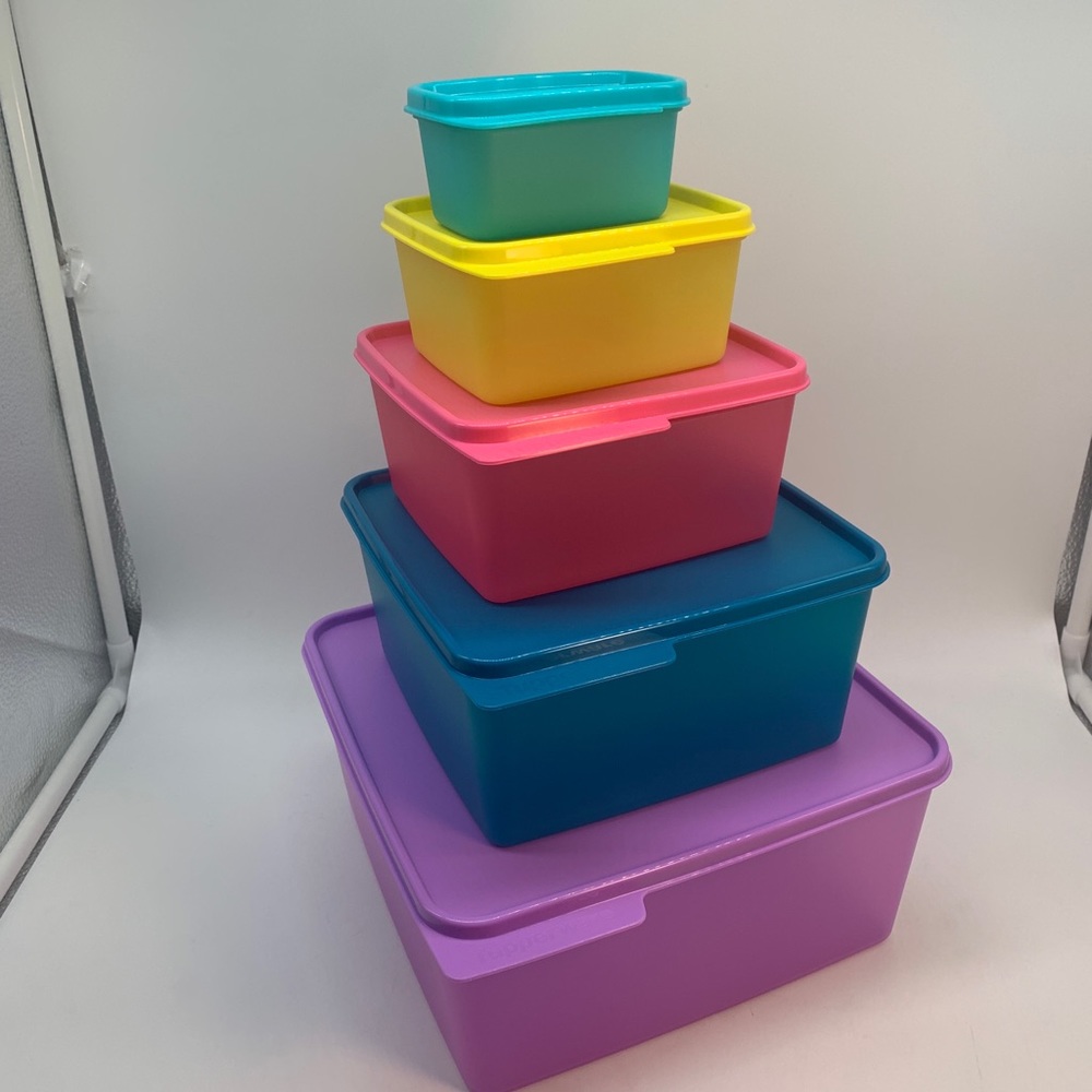 Tupperware Basic Line Container Set of 5